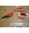 Suzuki GSX-R 1000 2007 - SILVER/RED VERSION DECALS SET