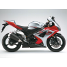 Suzuki GSX-R 1000 2007 - SILVER/RED VERSION DECALS SET
