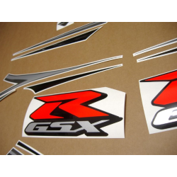 Suzuki GSX-R 1000 2007 - YELLOW/SILVER VERSION DECALS SET