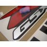 Suzuki GSX-R 1000 2008 - BLACK VERSION DECALS SET