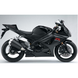 Suzuki GSX-R 1000 2008 - BLACK VERSION DECALS SET