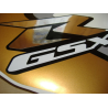 Suzuki GSX-R 1000 2008 - BLACK/GOLD VERSION DECALS SET