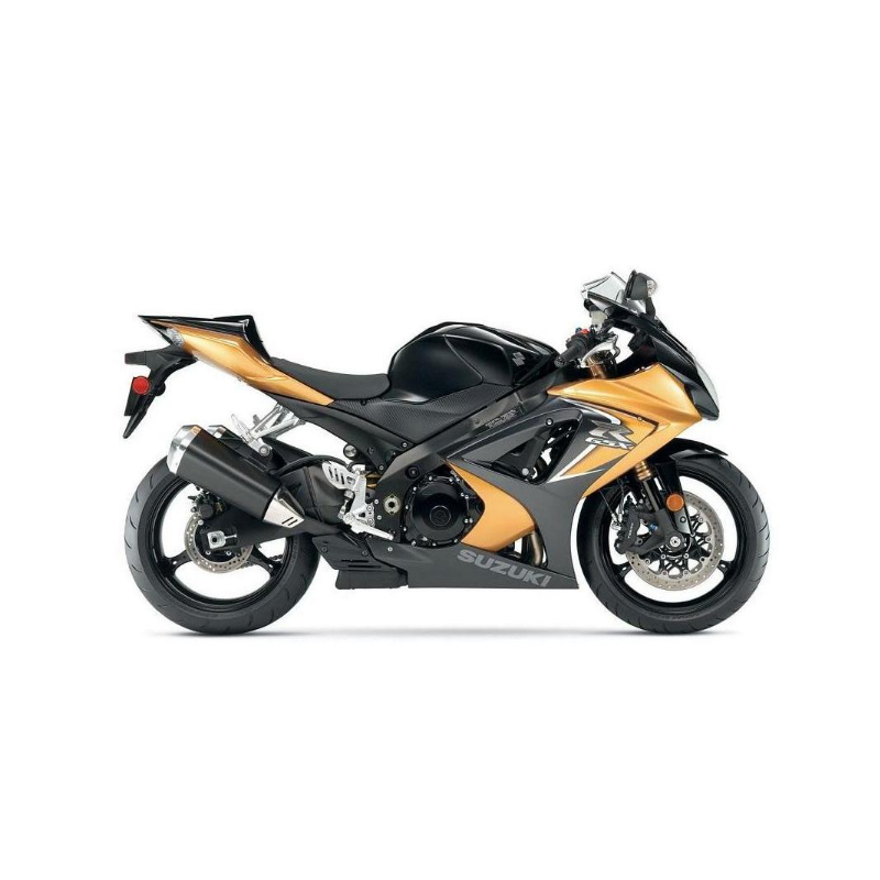 Suzuki GSX-R 1000 2008 - BLACK/GOLD VERSION DECALS SET