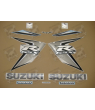 Suzuki GSX-R 1000 2008 - WHITE VERSION DECALS SET