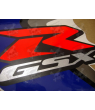 Suzuki GSX-R 1000 2008 - WHITE/BLUE VERSION DECALS SET