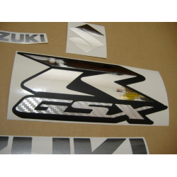 Suzuki GSX-R 1000 2009 - BURGUNDY/BLACK VERSION DECALS SET