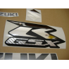 Suzuki GSX-R 1000 2009 - BURGUNDY/BLACK VERSION DECALS SET