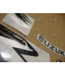 Suzuki GSX-R 1000 2009 - WHITE VERSION DECALS SET