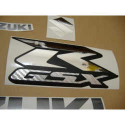 Suzuki GSX-R 1000 2009 - WHITE VERSION DECALS SET
