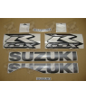 Suzuki GSX-R 1000 2009 - WHITE VERSION DECALS SET