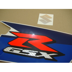 Suzuki GSX-R 1000 2010 - WHITE/BLACK VERSION DECALS SET