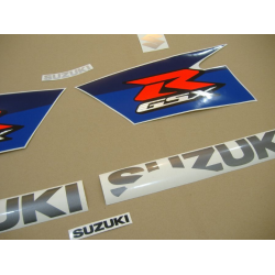 Suzuki GSX-R 1000 2010 - WHITE/BLACK VERSION DECALS SET