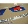 Suzuki GSX-R 1000 2010 - WHITE/BLACK VERSION DECALS SET