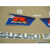 Suzuki GSX-R 1000 2010 - WHITE/BLACK VERSION DECALS SET