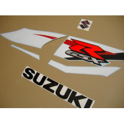 Suzuki GSX-R 1000 2012 - WHITE/BLUE VERSION DECALS SET