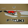 Suzuki GSX-R 1000 2012 - WHITE/BLUE VERSION DECALS SET
