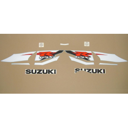 Suzuki GSX-R 1000 2012 - WHITE/BLUE VERSION DECALS SET