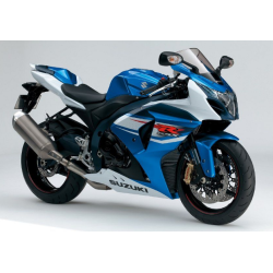 Suzuki GSX-R 1000 2012 - WHITE/BLUE VERSION DECALS SET
