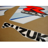Suzuki GSX-R 1000 2014 - WHITE/BLUE/BLACK VERSION DECALS SET