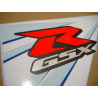 Suzuki GSX-R 1000 2014 - WHITE/BLUE/BLACK VERSION DECALS SET