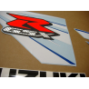 Suzuki GSX-R 1000 2014 - WHITE/BLUE/BLACK VERSION DECALS SET