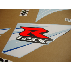 Suzuki GSX-R 1000 2014 - WHITE/BLUE/BLACK VERSION DECALS SET