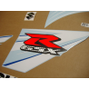 Suzuki GSX-R 1000 2014 - WHITE/BLUE/BLACK VERSION DECALS SET