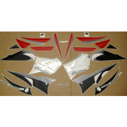 SUZUKI HAYABUSA 2005 - RED/BLACK VERSION DECALS