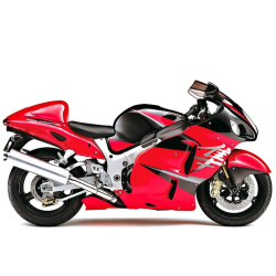 SUZUKI HAYABUSA 2005 - RED/BLACK VERSION DECALS