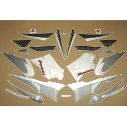 Suzuki Hayabusa 2005 - TITANIUM GREY/BLACK VERSION DECALS