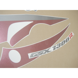 SUZUKI HAYABUSA 2006 - BURGUNDY/BLACK VERSION DECALS