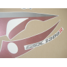 SUZUKI HAYABUSA 2006 - BURGUNDY/BLACK VERSION DECALS