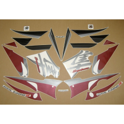 SUZUKI HAYABUSA 2006 - BURGUNDY/BLACK VERSION DECALS