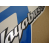 SUZUKI HAYABUSA 2007 - BLUE VERSION DECALS