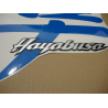 SUZUKI HAYABUSA 2007 - BLUE VERSION DECALS