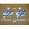SUZUKI HAYABUSA 2007 - BLUE VERSION DECALS