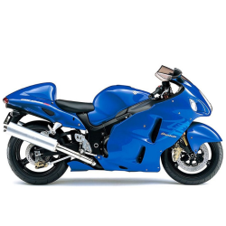 SUZUKI HAYABUSA 2007 - BLUE VERSION DECALS