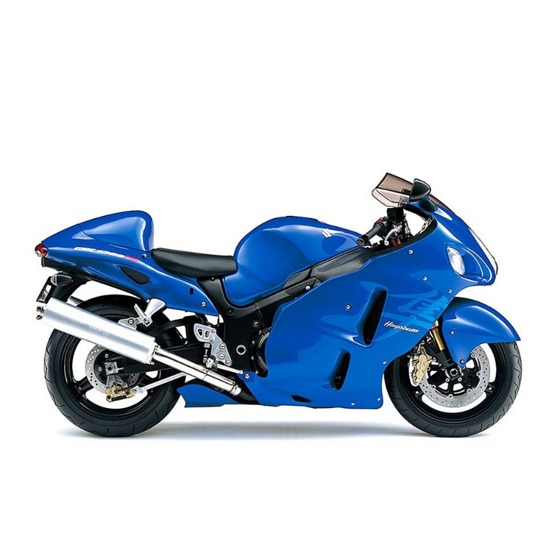 SUZUKI HAYABUSA 2007 - BLUE VERSION DECALS