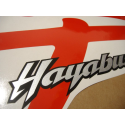 SUZUKI HAYABUSA 2007 - RED VERSION DECALS