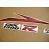 SUZUKI HAYABUSA 2008 - WHITE/RED VERSION DECALS
