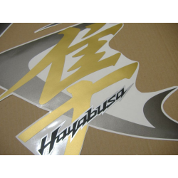 SUZUKI HAYABUSA 2008 - DARK BLUE VERSION DECALS