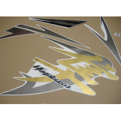 SUZUKI HAYABUSA 2008 - DARK BLUE VERSION DECALS