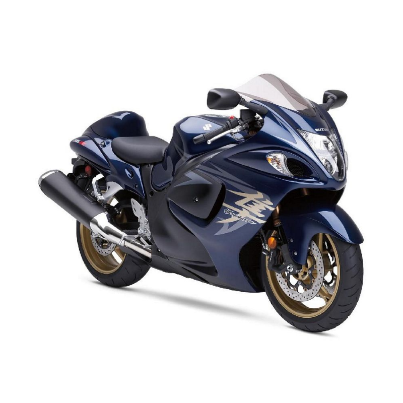 SUZUKI HAYABUSA 2008 - DARK BLUE VERSION DECALS