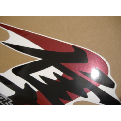 SUZUKI HAYABUSA 2008 - DARK BLUE VERSION DECALS