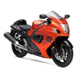 SUZUKI HAYABUSA 2008 - ORANGE/RED VERSION DECALS