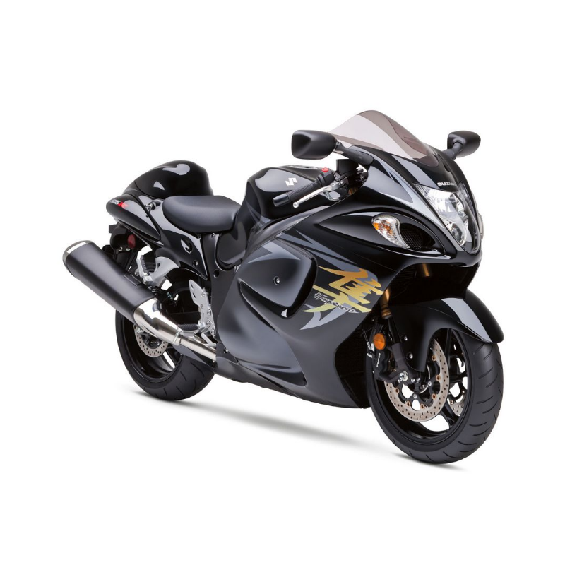 SUZUKI HAYABUSA 2008 - DARK BLUE VERSION DECALS