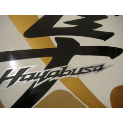 SUZUKI HAYABUSA 2009 - GOLD/BLACK VERSION DECALS