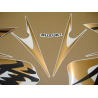 SUZUKI HAYABUSA 2009 - GOLD/BLACK VERSION DECALS