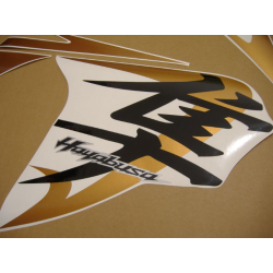 SUZUKI HAYABUSA 2008 - DARK BLUE VERSION DECALS