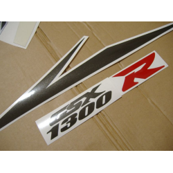 SUZUKI HAYABUSA 2008 - DARK BLUE VERSION DECALS